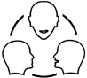 Das Logo der Beschwerdestelle für Psychatrieerfahrene
