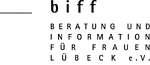 Das Logo der Frauen und Mädchenberatungsstelle Biff Lübeck