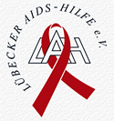 Das Logo der Lübecker AIDS-HILFE e.V.