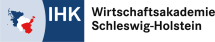 Das Logo der Wirtschaftakademie Schleswig-Holstein - WAK-SH