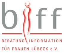 Das Logo der Frauen und Mädchenberatungsstelle Biff Lübeck