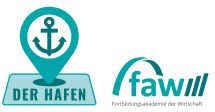 Das Logo der faw: Der Hafen